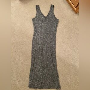 Mossimo Charcoal Sleeveless Maxi Dress